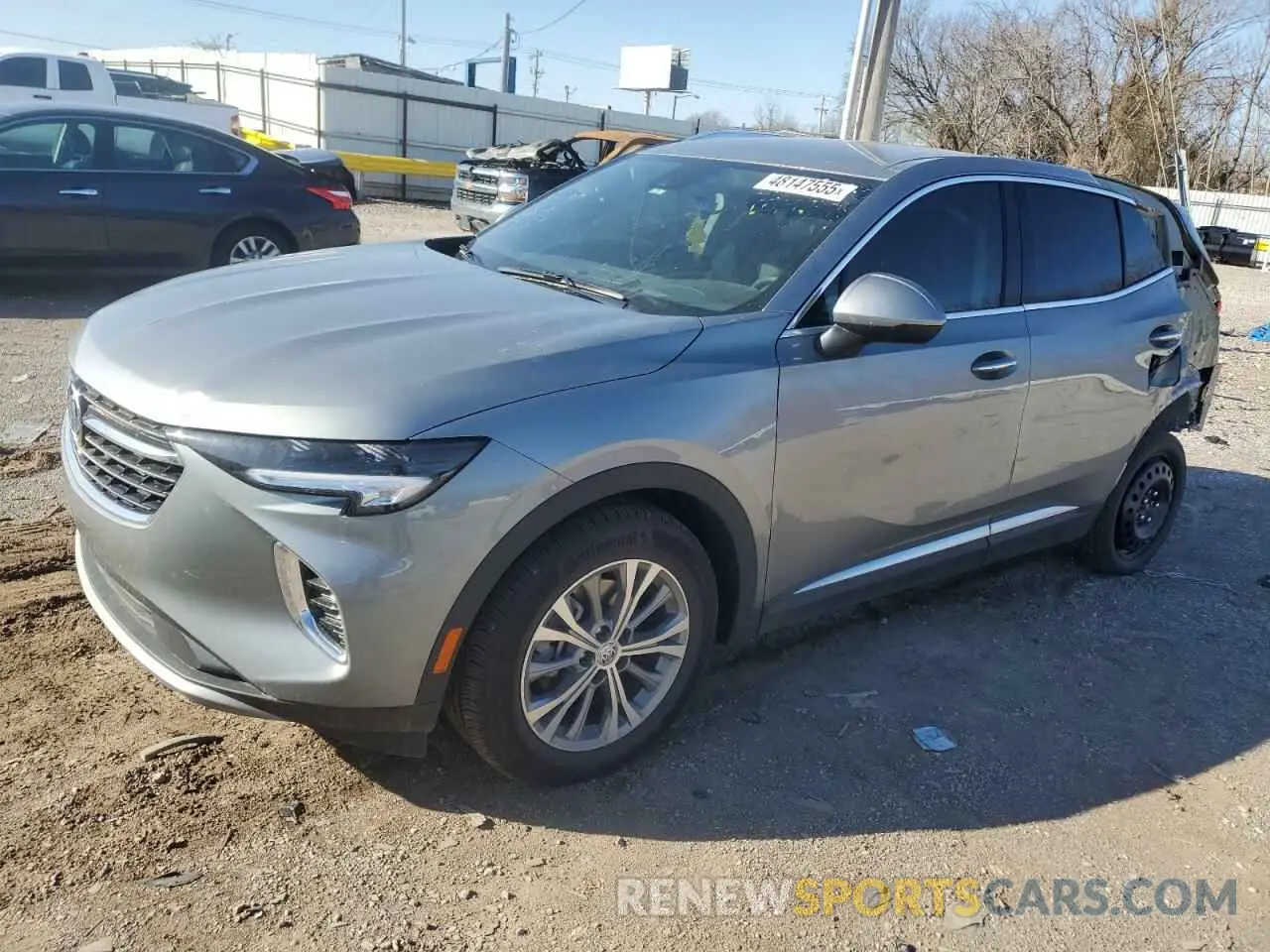 1 Photograph of a damaged car LRBFZMR46PD195083 BUICK ENVISION 2023