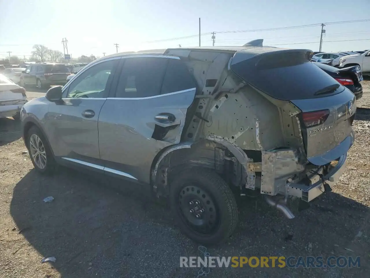 2 Photograph of a damaged car LRBFZMR46PD195083 BUICK ENVISION 2023