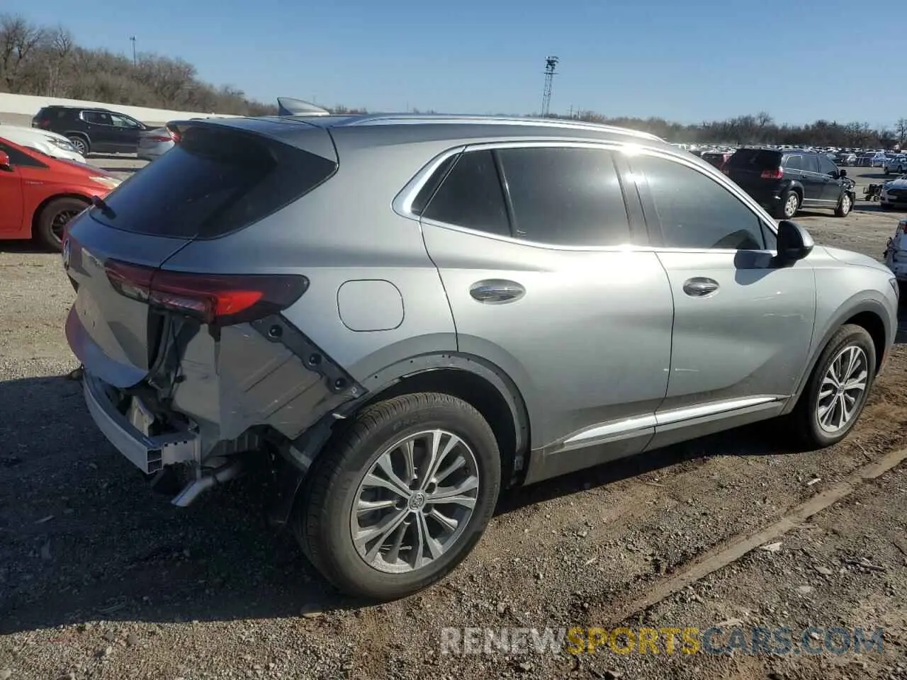 3 Photograph of a damaged car LRBFZMR46PD195083 BUICK ENVISION 2023
