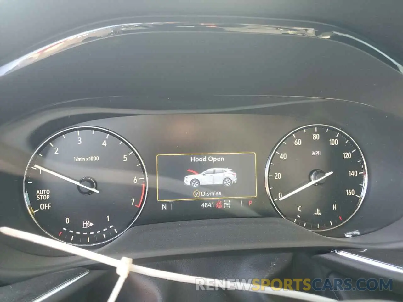 9 Photograph of a damaged car LRBFZMR46PD195083 BUICK ENVISION 2023