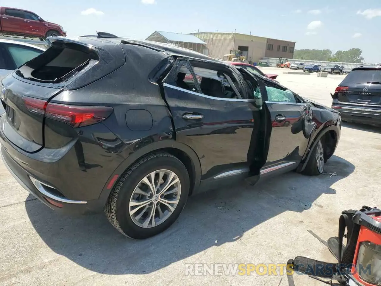 3 Фотография поврежденного автомобиля LRBFZMR47PD100336 BUICK ENVISION 2023
