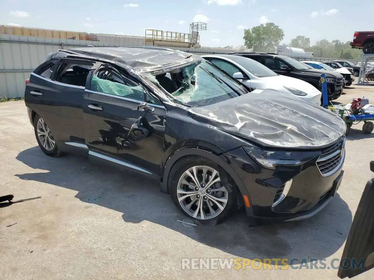 4 Фотография поврежденного автомобиля LRBFZMR47PD100336 BUICK ENVISION 2023