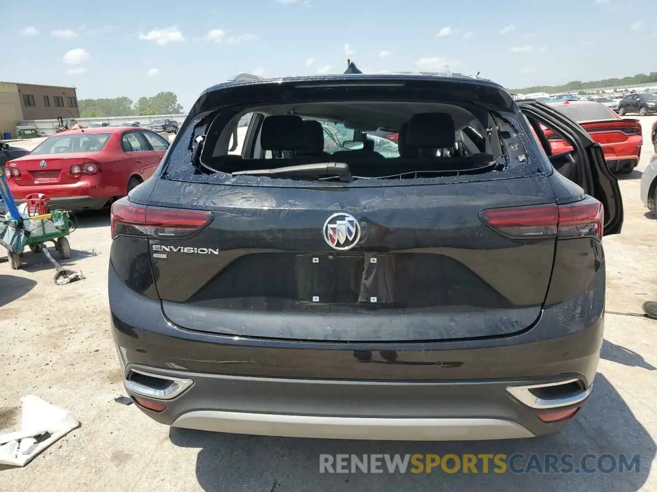 6 Фотография поврежденного автомобиля LRBFZMR47PD100336 BUICK ENVISION 2023