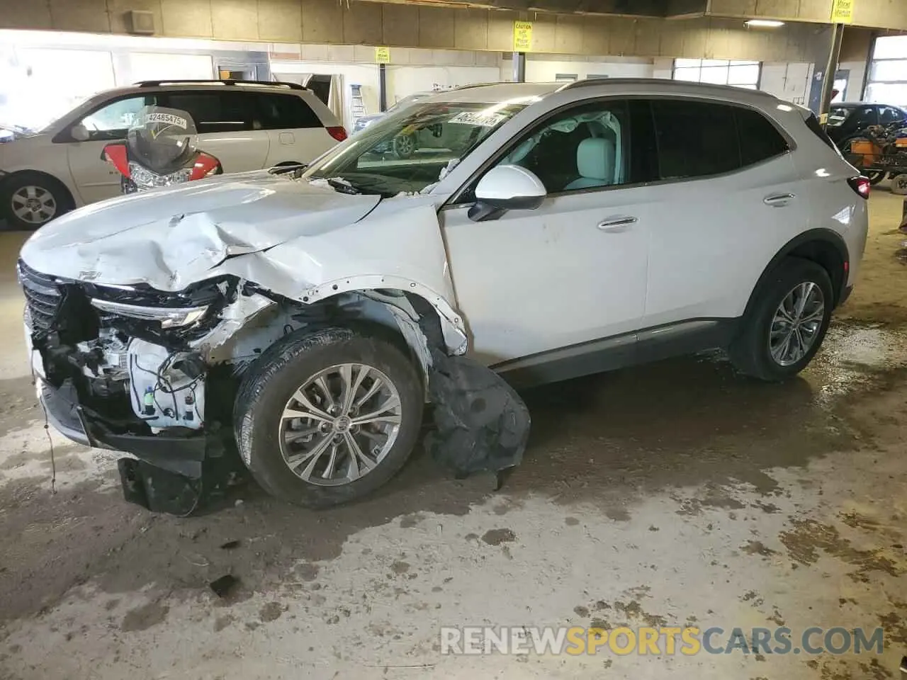 1 Фотография поврежденного автомобиля LRBFZMR47PD179698 BUICK ENVISION 2023