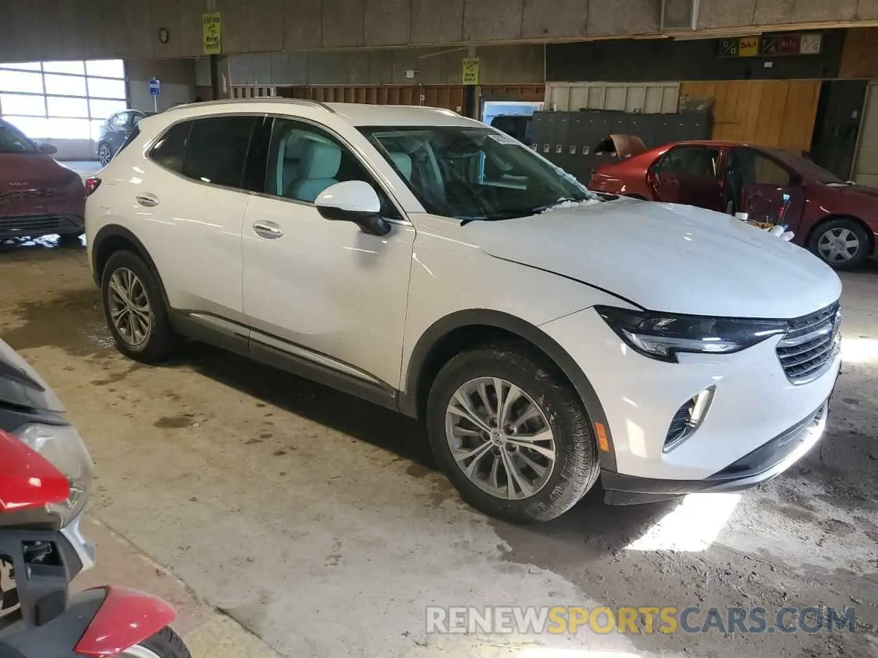 4 Фотография поврежденного автомобиля LRBFZMR47PD179698 BUICK ENVISION 2023