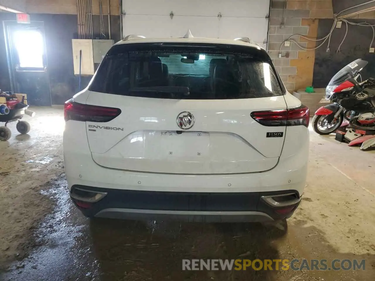 6 Фотография поврежденного автомобиля LRBFZMR47PD179698 BUICK ENVISION 2023