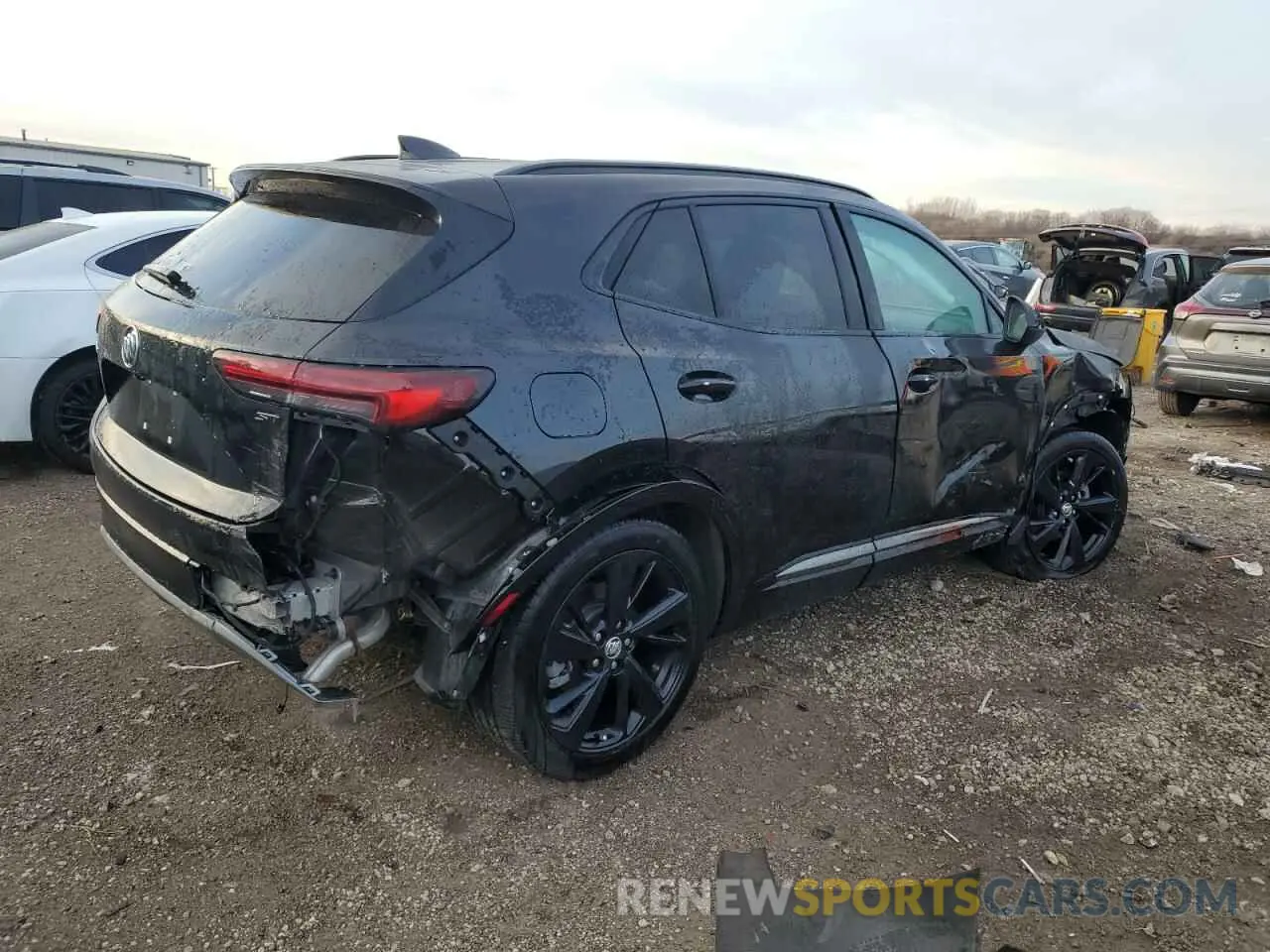 3 Фотография поврежденного автомобиля LRBFZMR47PD217169 BUICK ENVISION 2023