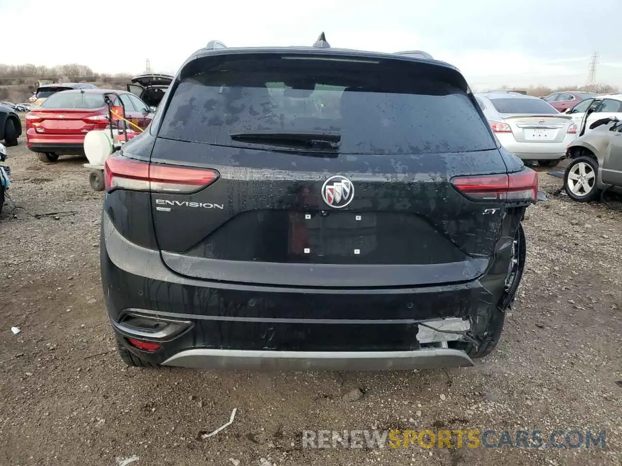 6 Фотография поврежденного автомобиля LRBFZMR47PD217169 BUICK ENVISION 2023