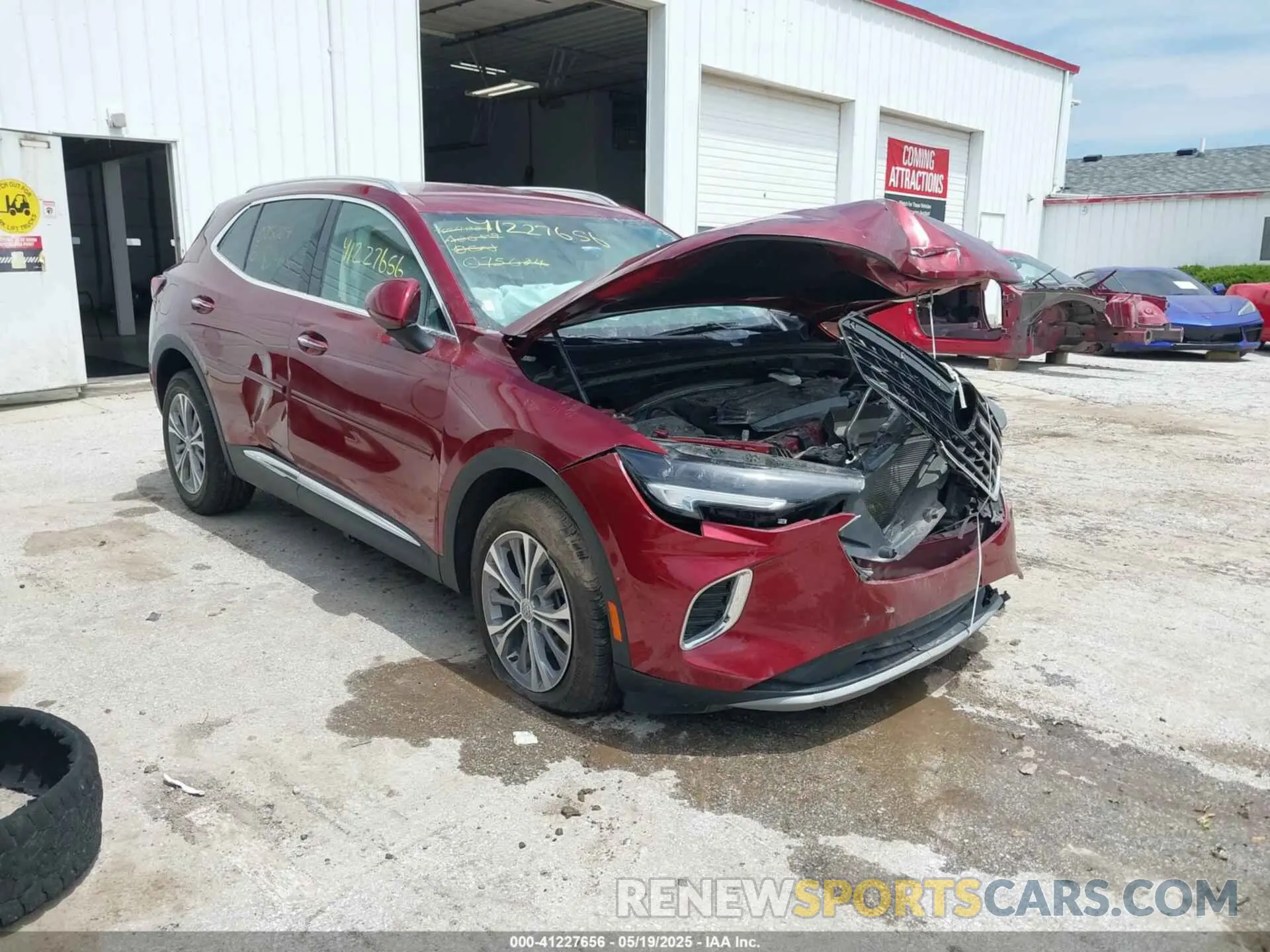 1 Фотография поврежденного автомобиля LRBFZMR49PD075004 BUICK ENVISION 2023
