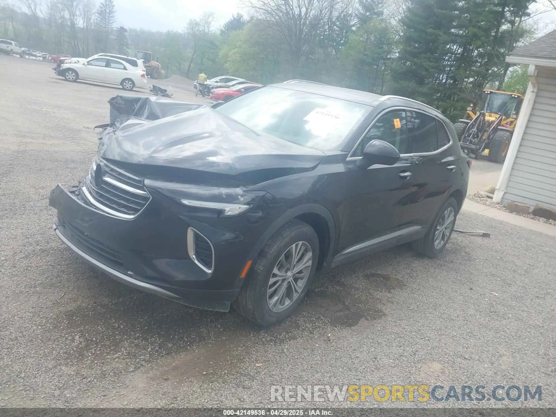 2 Photograph of a damaged car LRBFZMR49PD216735 BUICK ENVISION 2023