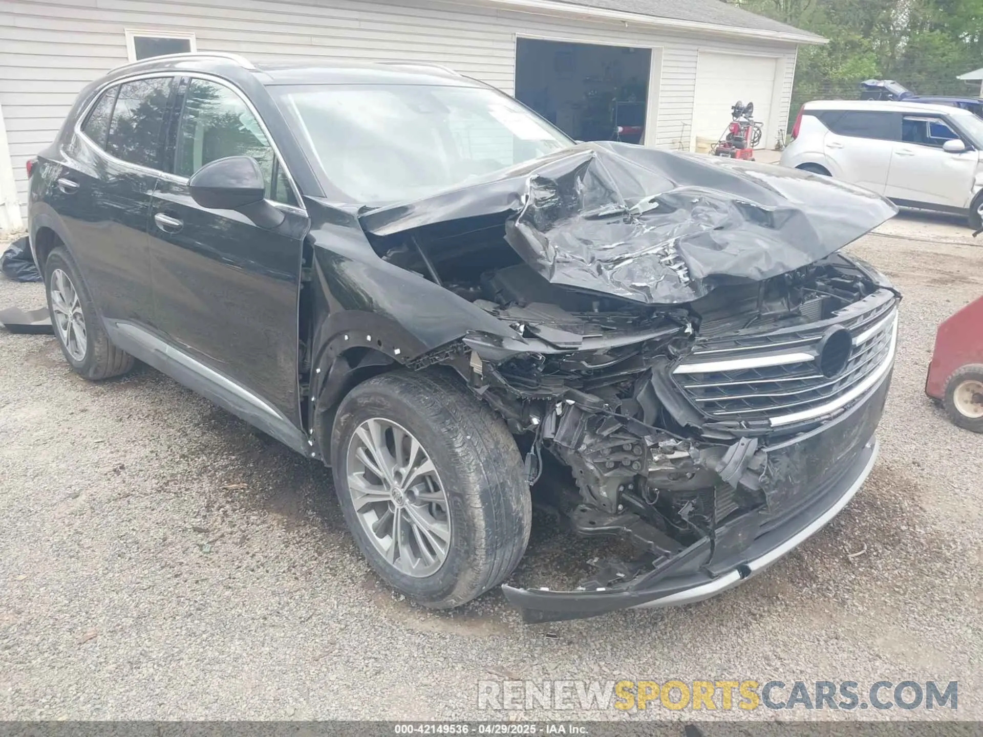 6 Photograph of a damaged car LRBFZMR49PD216735 BUICK ENVISION 2023