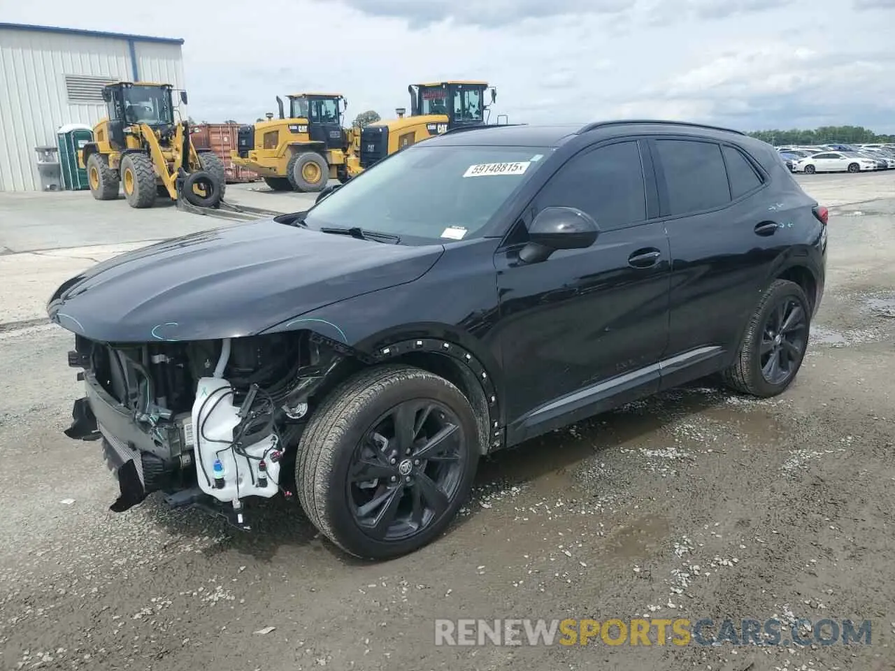 1 Photograph of a damaged car LRBFZMR4XPD166847 BUICK ENVISION 2023