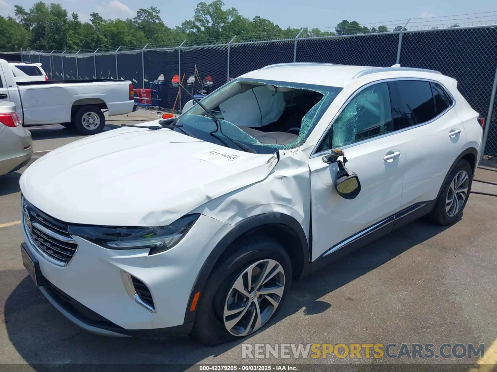 2 Photograph of a damaged car LRBFZNR40PD070246 BUICK ENVISION 2023