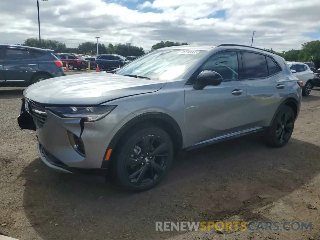1 Photograph of a damaged car LRBFZNR40PD072529 BUICK ENVISION 2023