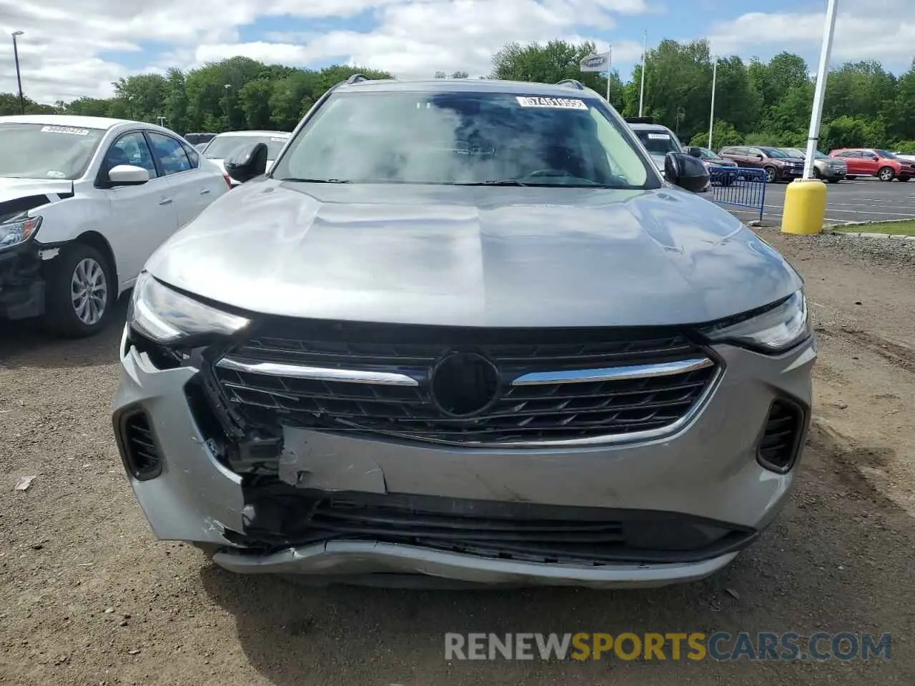 5 Photograph of a damaged car LRBFZNR40PD072529 BUICK ENVISION 2023