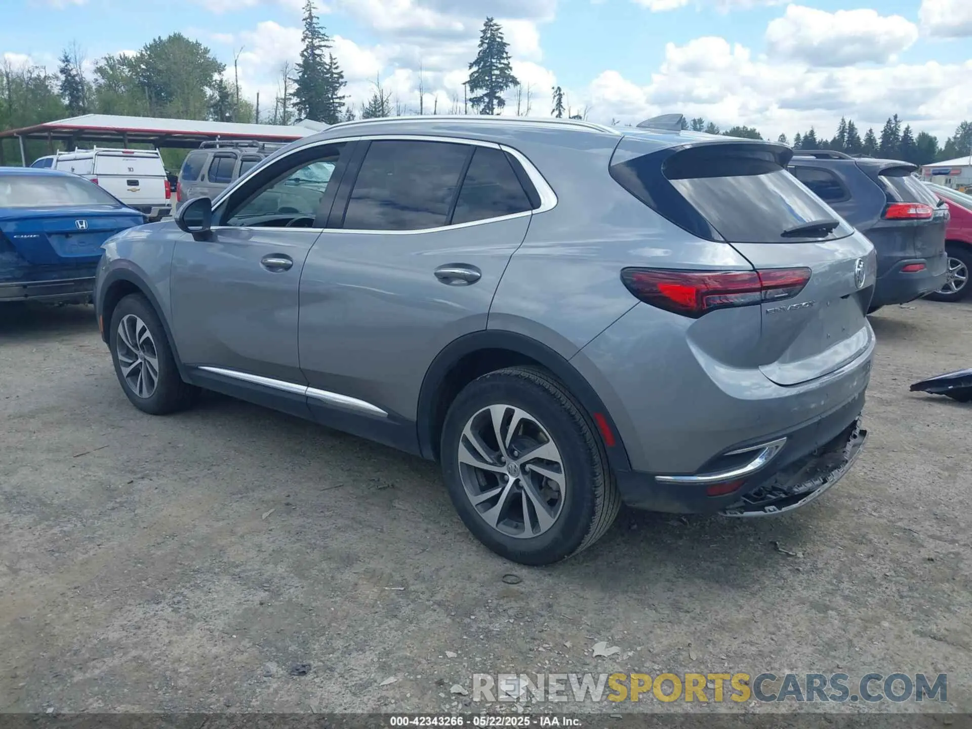 3 Photograph of a damaged car LRBFZNR40PD086284 BUICK ENVISION 2023