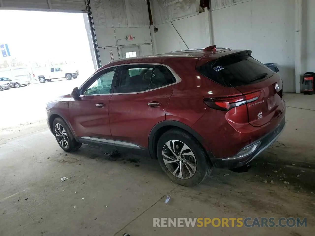 2 Photograph of a damaged car LRBFZNR41PD014400 BUICK ENVISION 2023