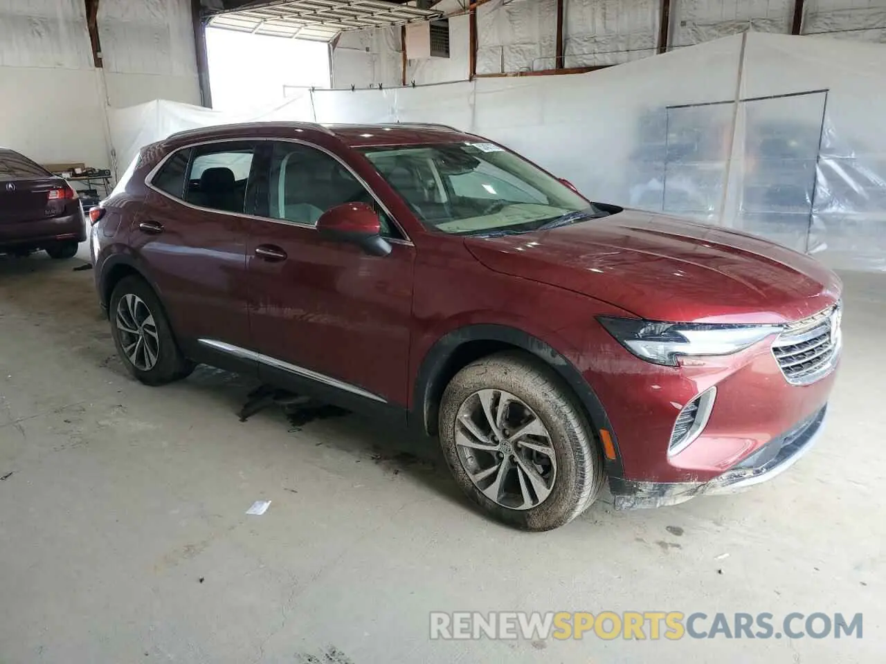 4 Photograph of a damaged car LRBFZNR41PD014400 BUICK ENVISION 2023