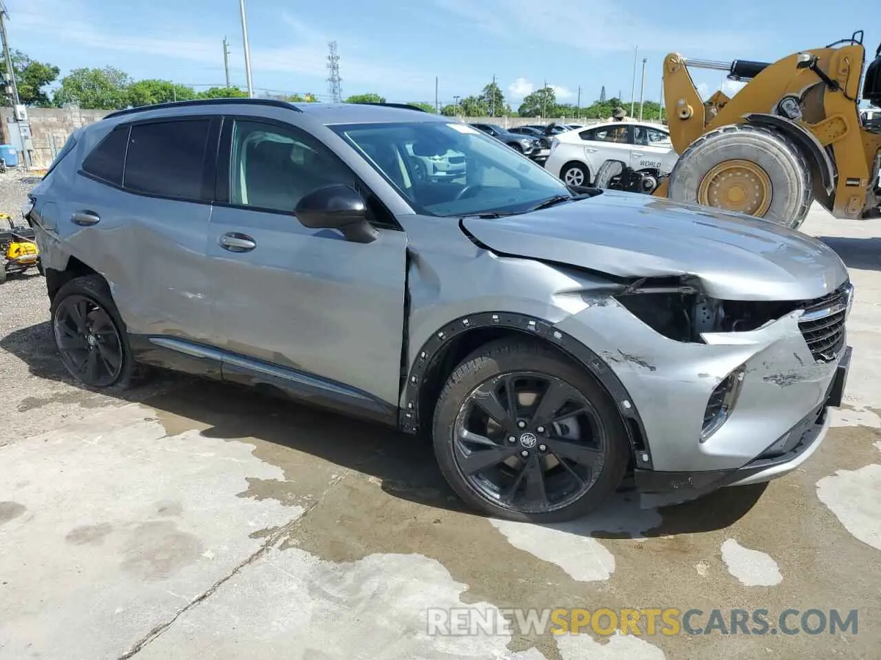 4 Photograph of a damaged car LRBFZNR41PD019418 BUICK ENVISION 2023