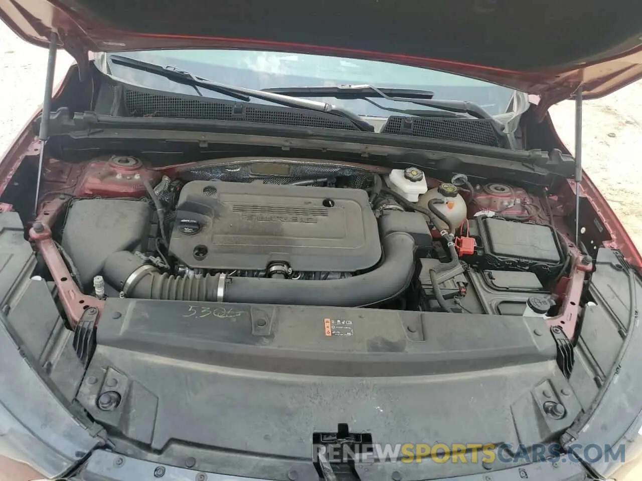 12 Фотография поврежденного автомобиля LRBFZNR43PD025964 BUICK ENVISION 2023