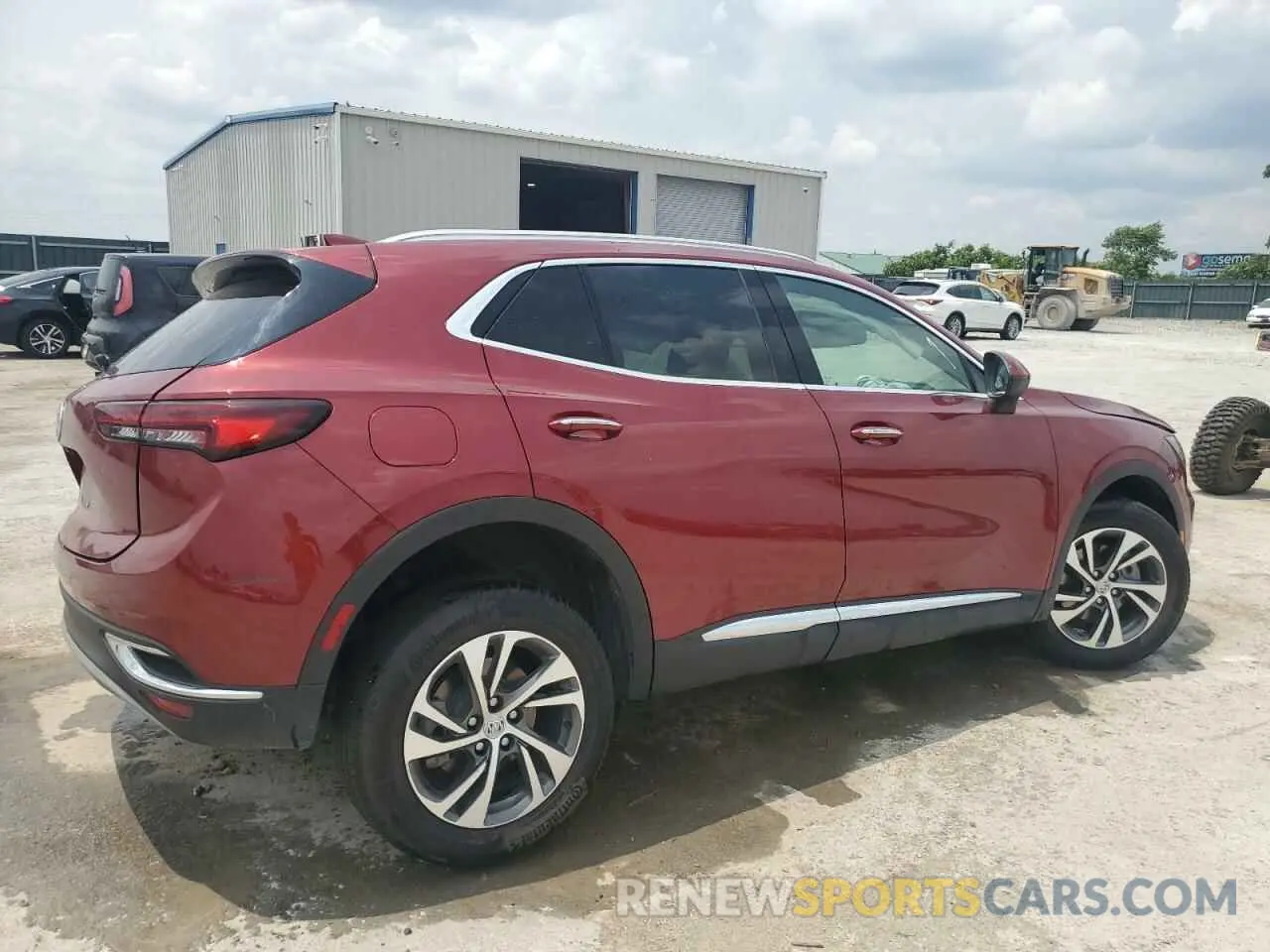 3 Фотография поврежденного автомобиля LRBFZNR43PD025964 BUICK ENVISION 2023