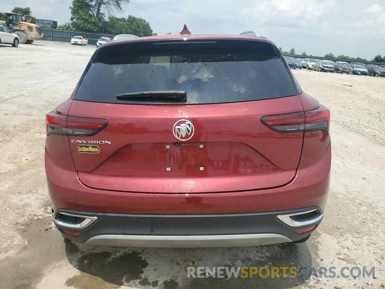 6 Фотография поврежденного автомобиля LRBFZNR43PD025964 BUICK ENVISION 2023