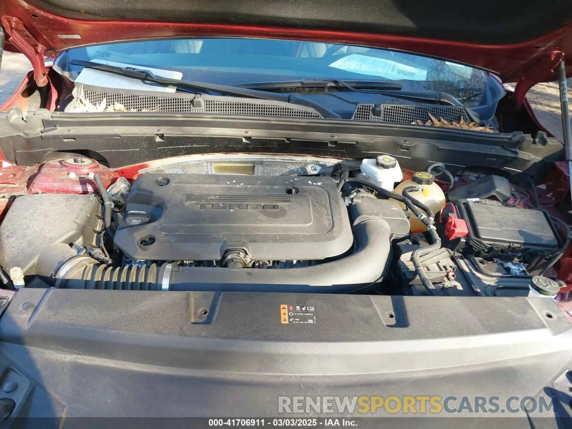 10 Фотография поврежденного автомобиля LRBFZNR44PD057533 BUICK ENVISION 2023