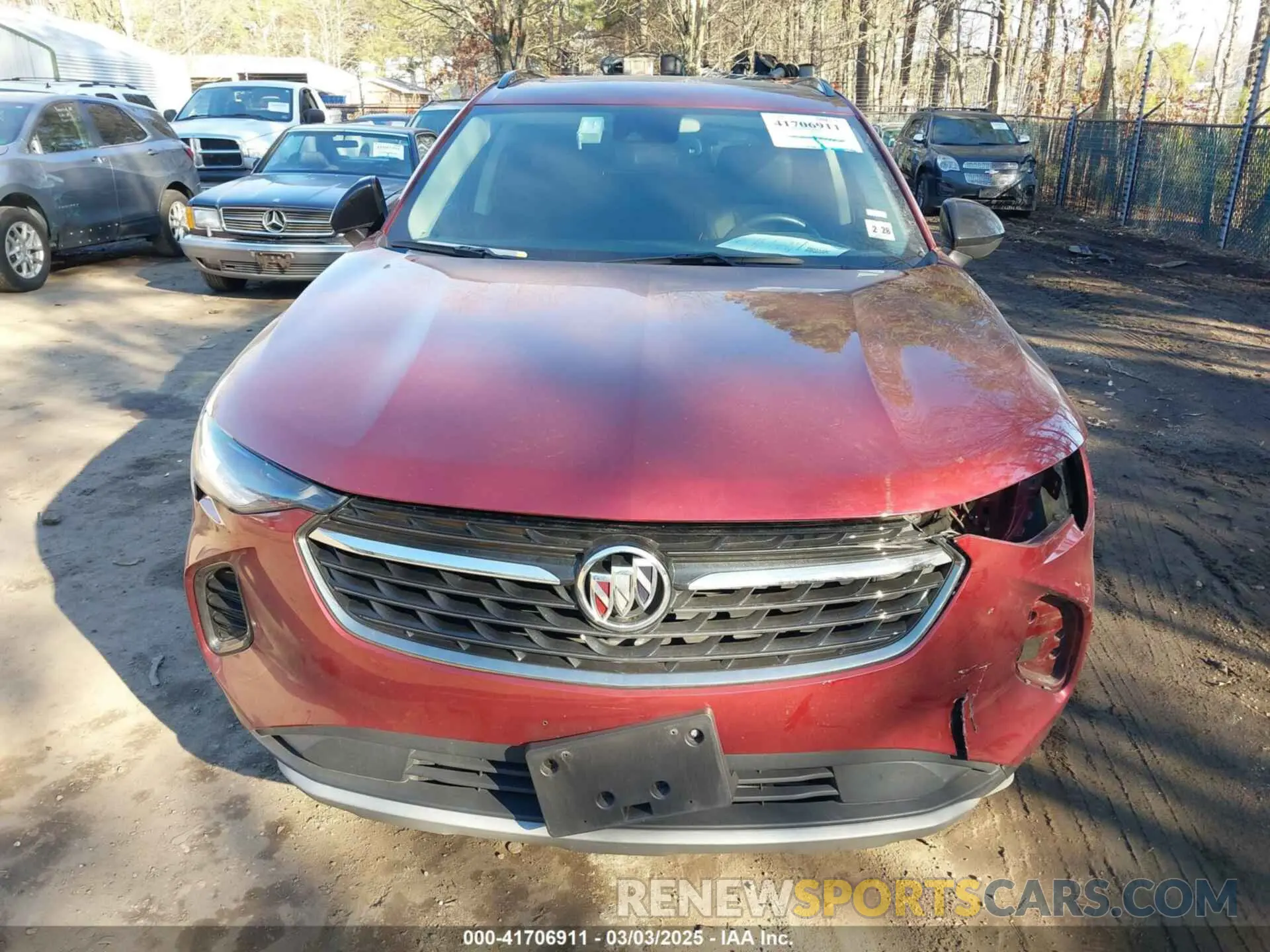 12 Фотография поврежденного автомобиля LRBFZNR44PD057533 BUICK ENVISION 2023
