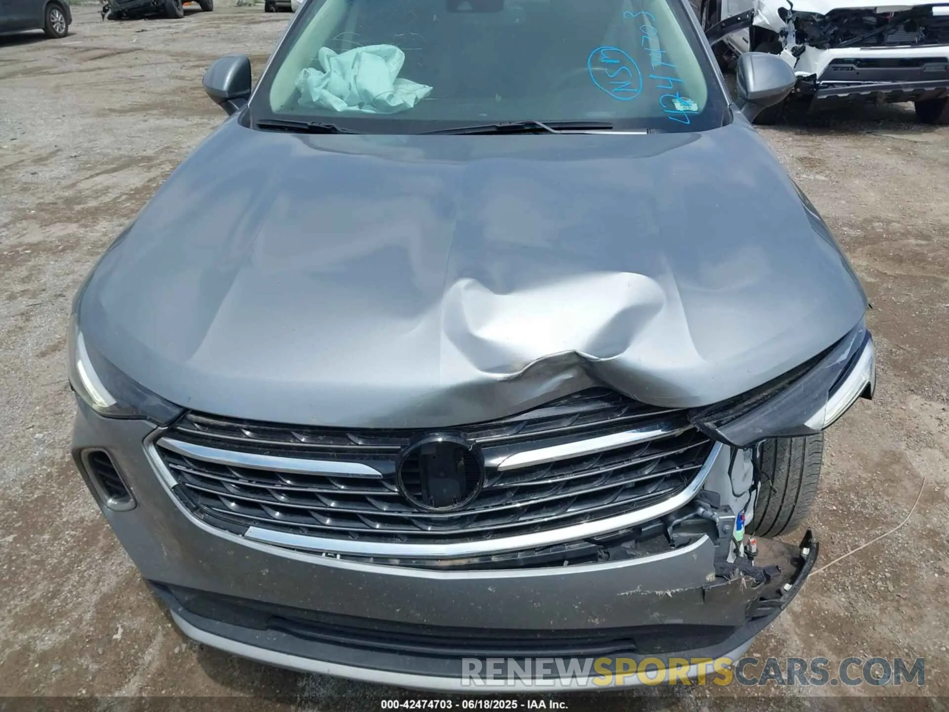 10 Фотография поврежденного автомобиля LRBFZNR45PD035802 BUICK ENVISION 2023