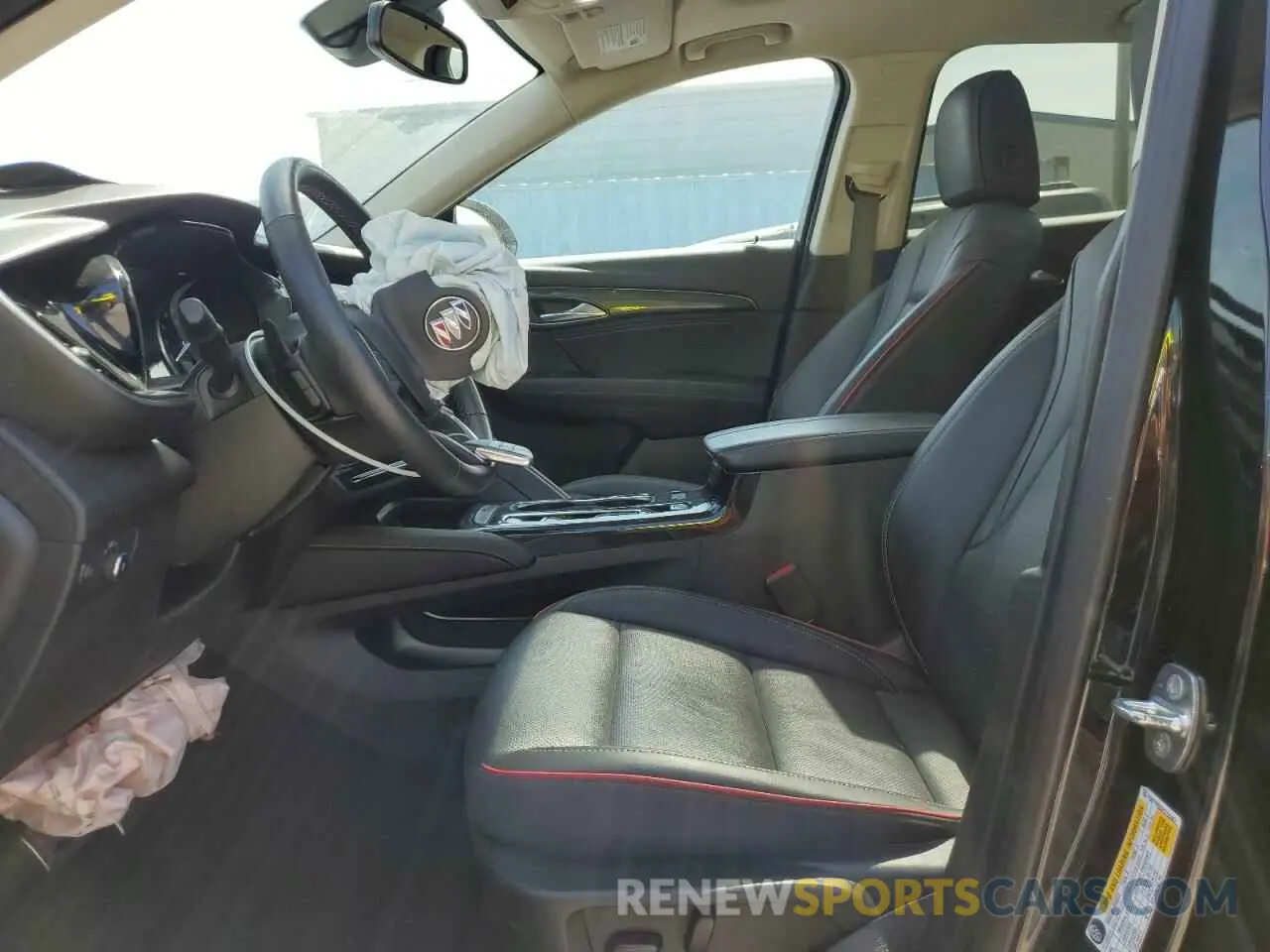 7 Photograph of a damaged car LRBFZNR45PD125967 BUICK ENVISION 2023