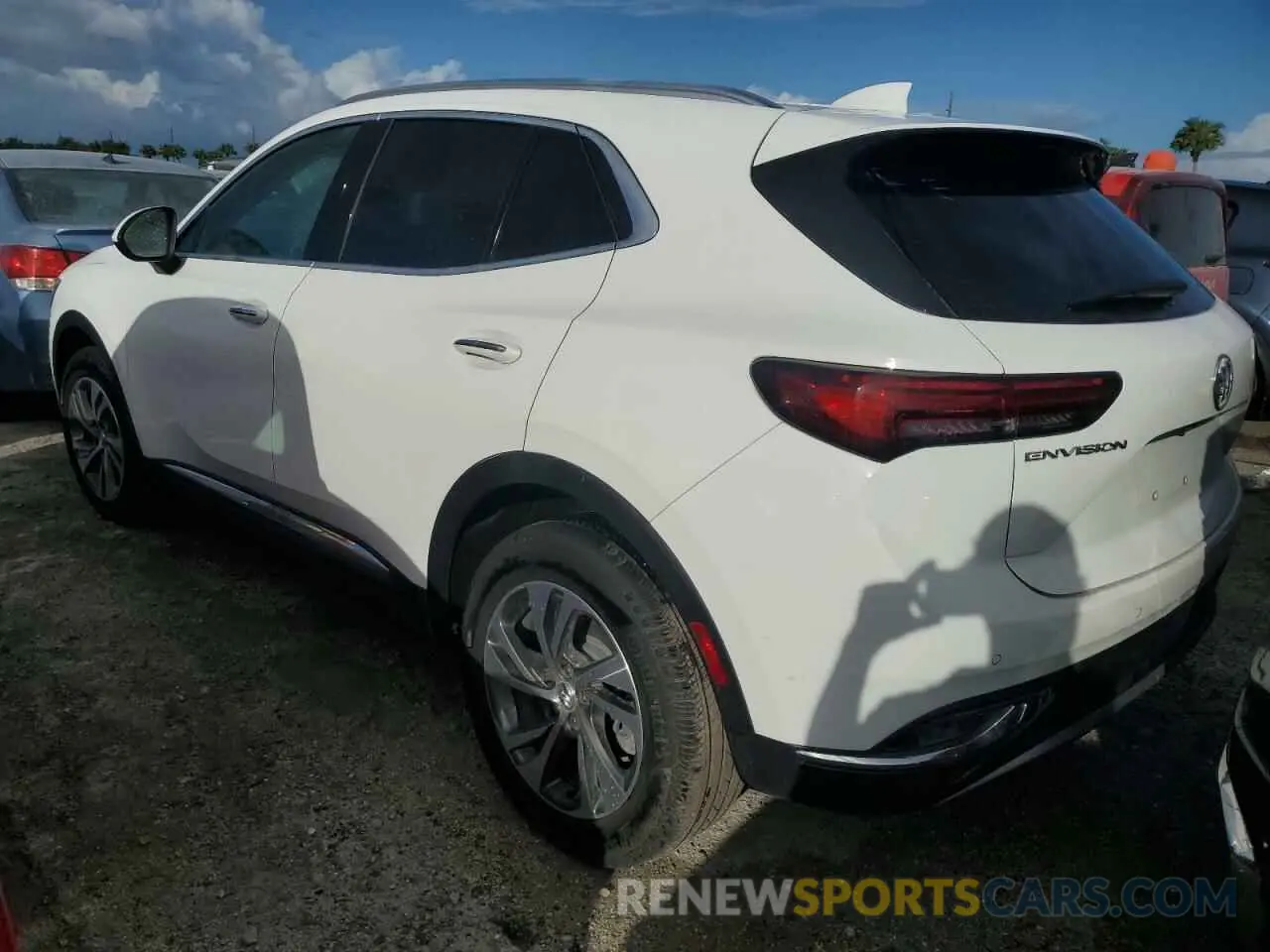2 Фотография поврежденного автомобиля LRBFZNR49PD149995 BUICK ENVISION 2023