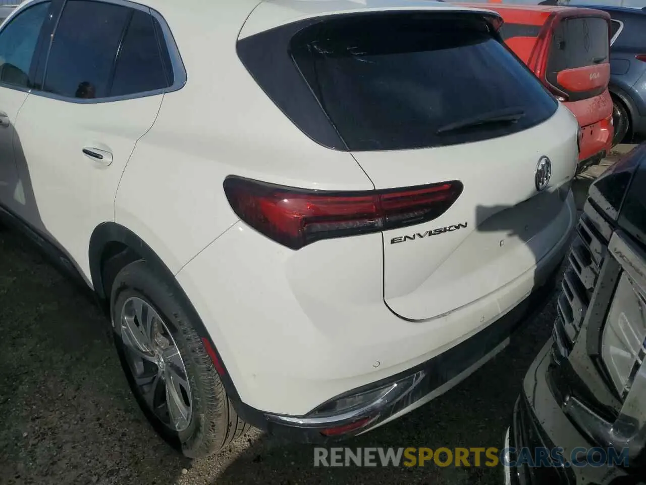 6 Фотография поврежденного автомобиля LRBFZNR49PD149995 BUICK ENVISION 2023