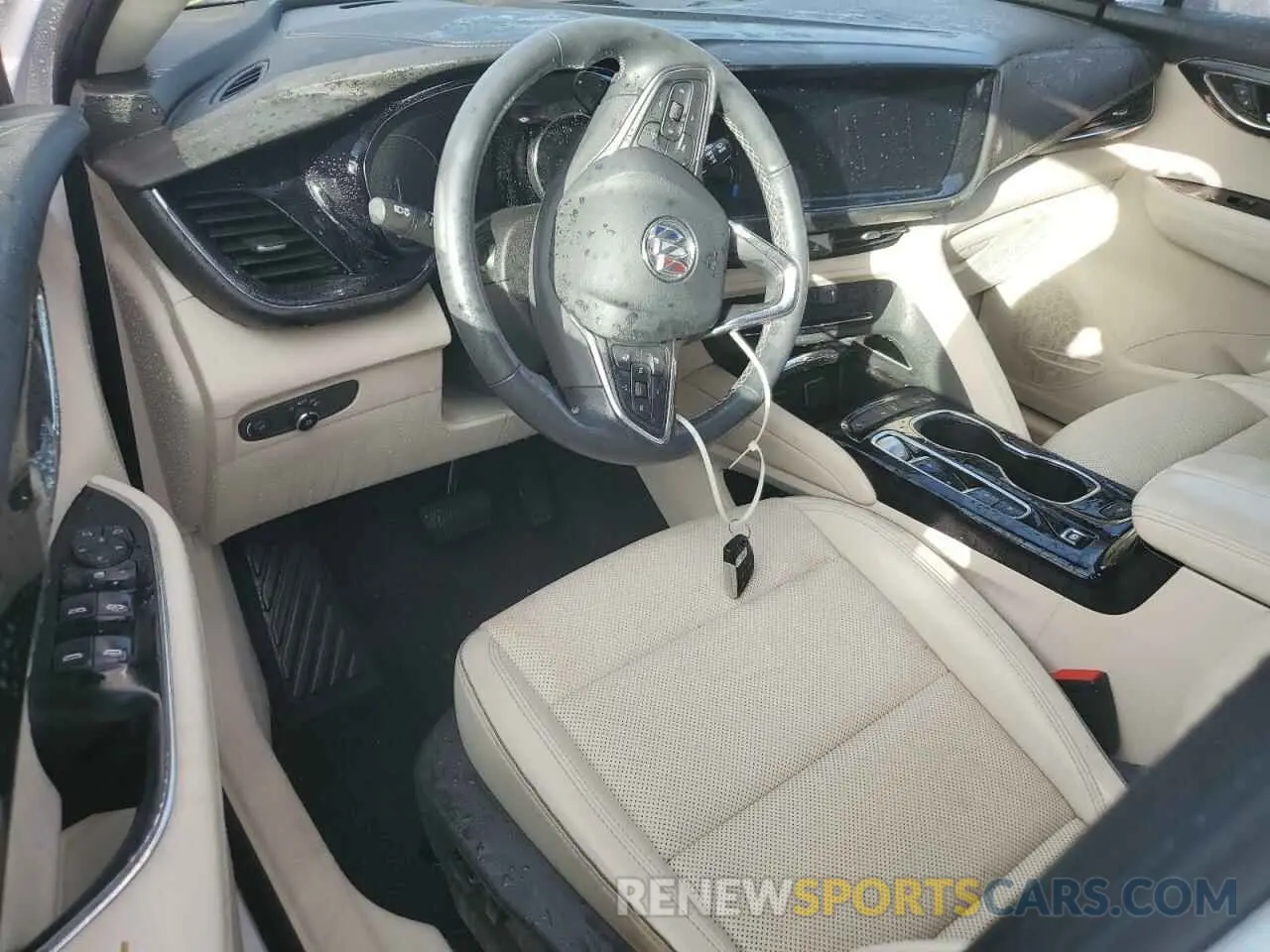 8 Фотография поврежденного автомобиля LRBFZNR49PD149995 BUICK ENVISION 2023