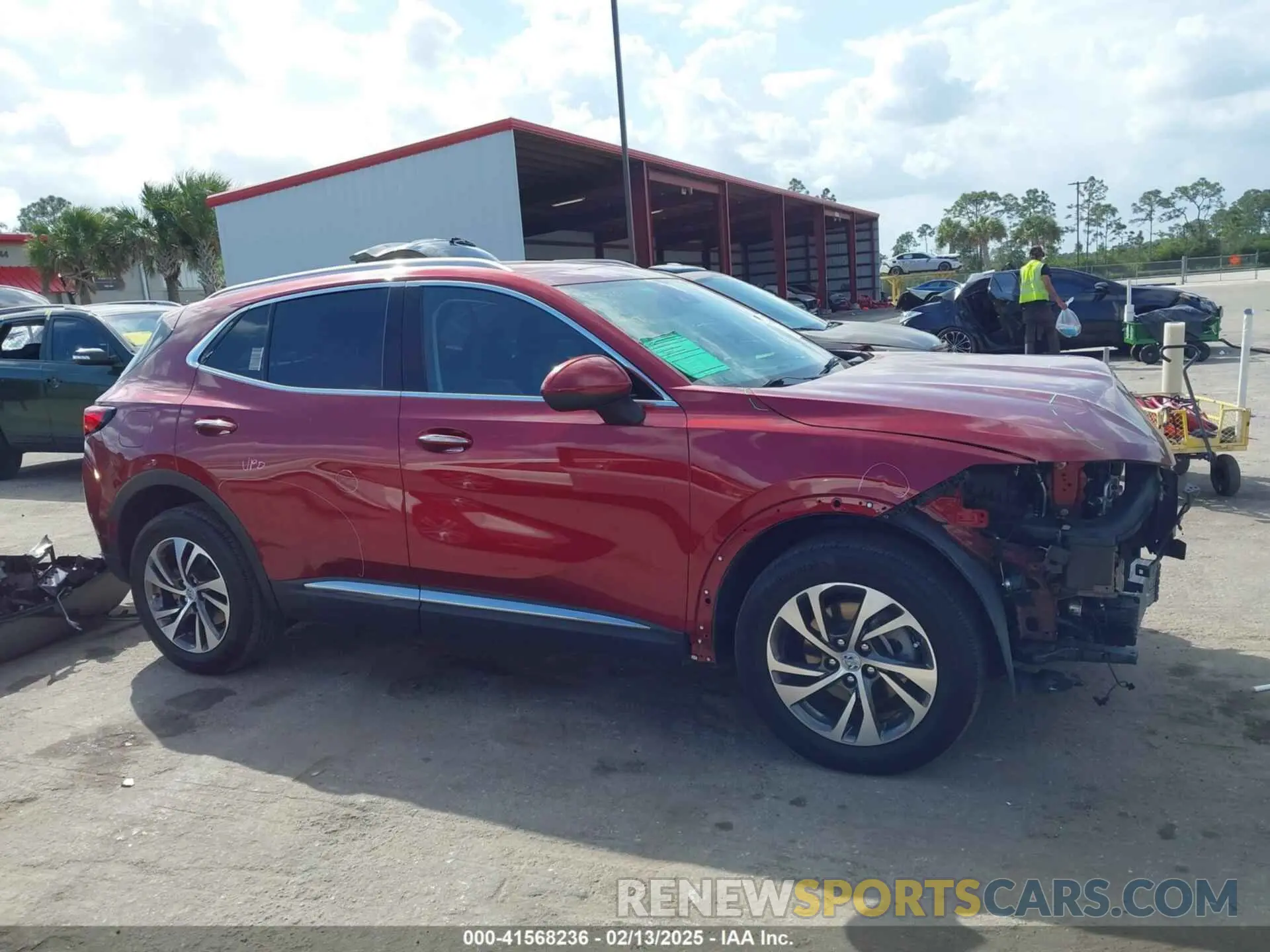 13 Photograph of a damaged car LRBFZNR4XPD026870 BUICK ENVISION 2023