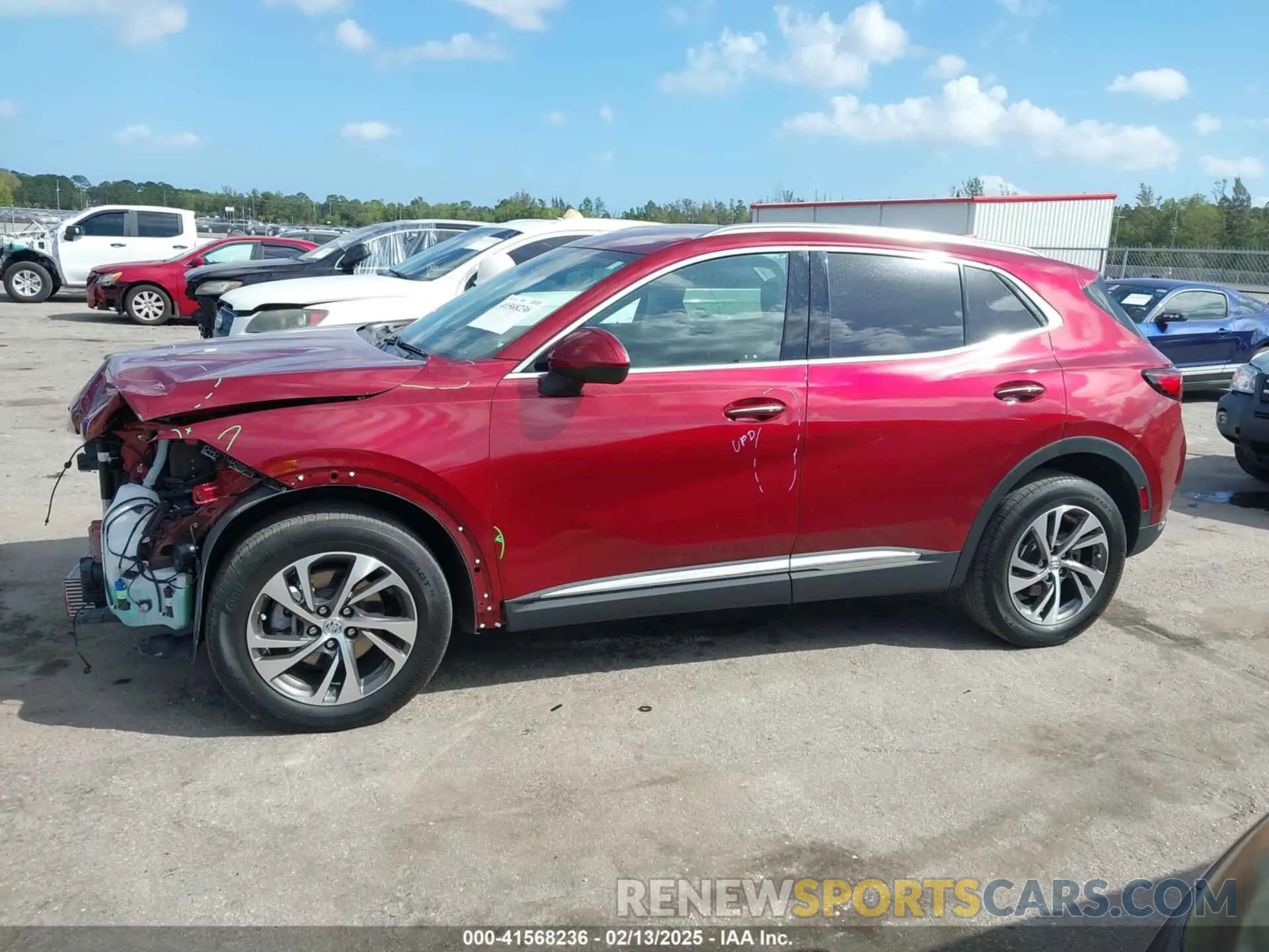 14 Photograph of a damaged car LRBFZNR4XPD026870 BUICK ENVISION 2023