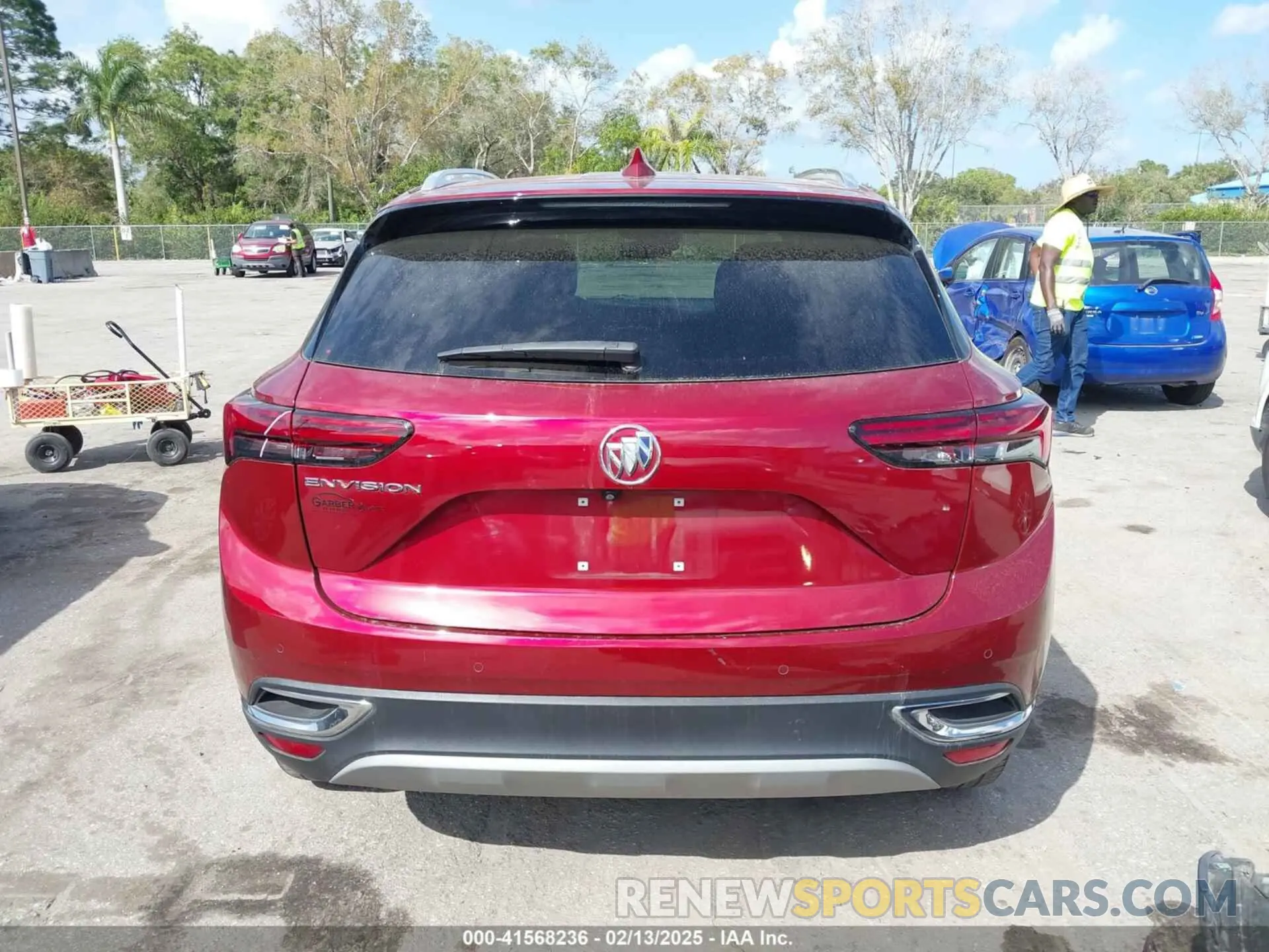 16 Photograph of a damaged car LRBFZNR4XPD026870 BUICK ENVISION 2023