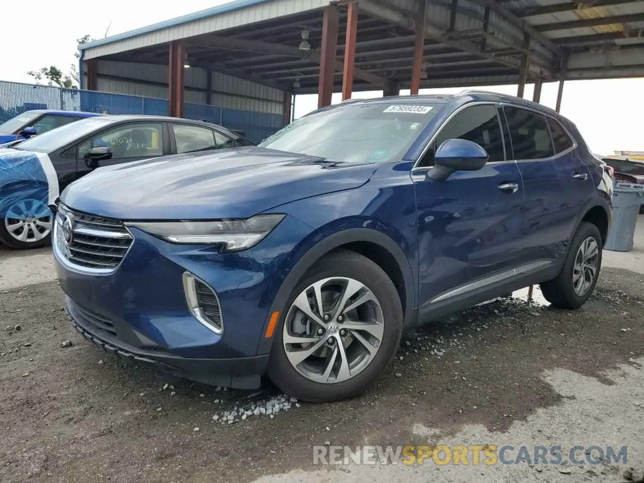 1 Photograph of a damaged car LRBFZNR4XPD027260 BUICK ENVISION 2023
