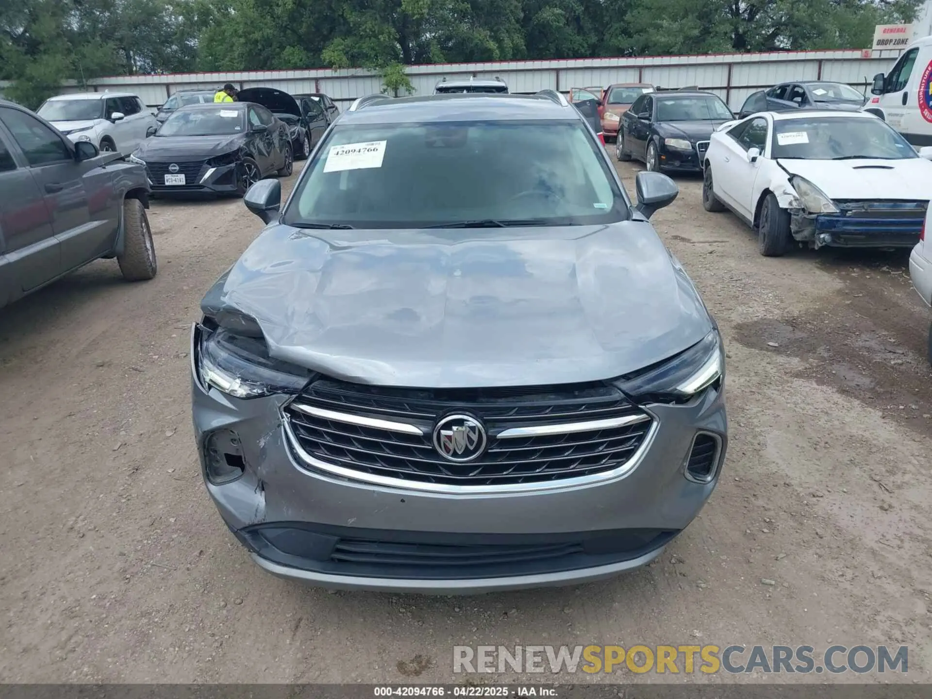 12 Фотография поврежденного автомобиля LRBFZNR4XPD056225 BUICK ENVISION 2023