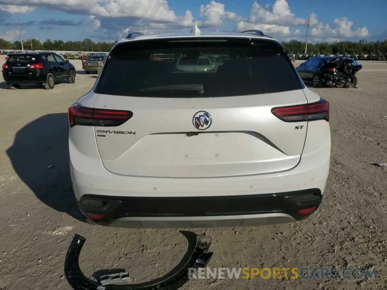 6 Фотография поврежденного автомобиля LRBFZPR40PD175462 BUICK ENVISION 2023