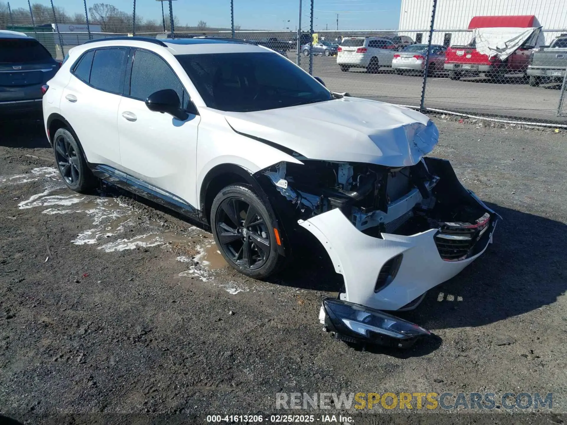 1 Фотография поврежденного автомобиля LRBFZPR40PD195596 BUICK ENVISION 2023