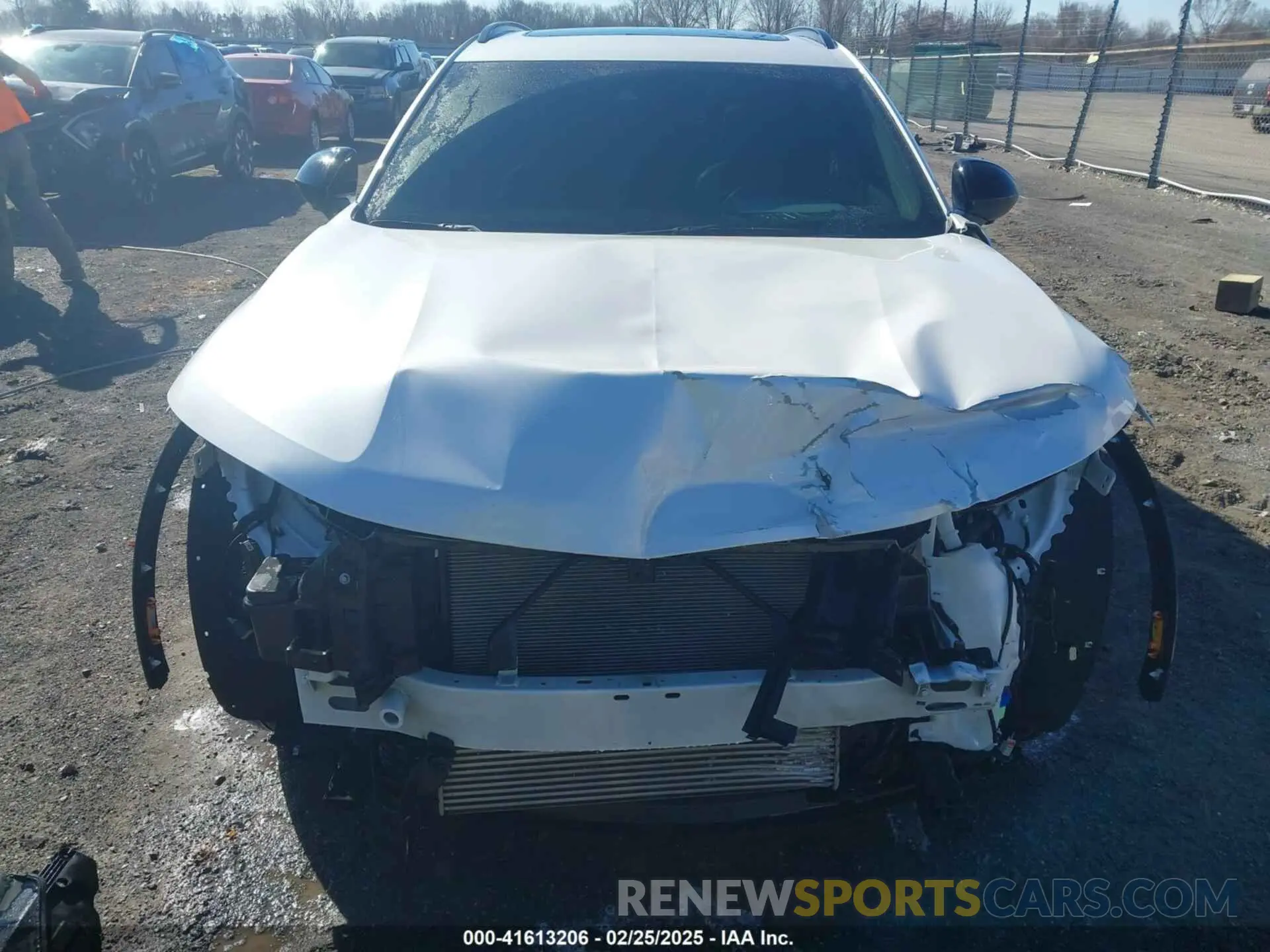 6 Фотография поврежденного автомобиля LRBFZPR40PD195596 BUICK ENVISION 2023