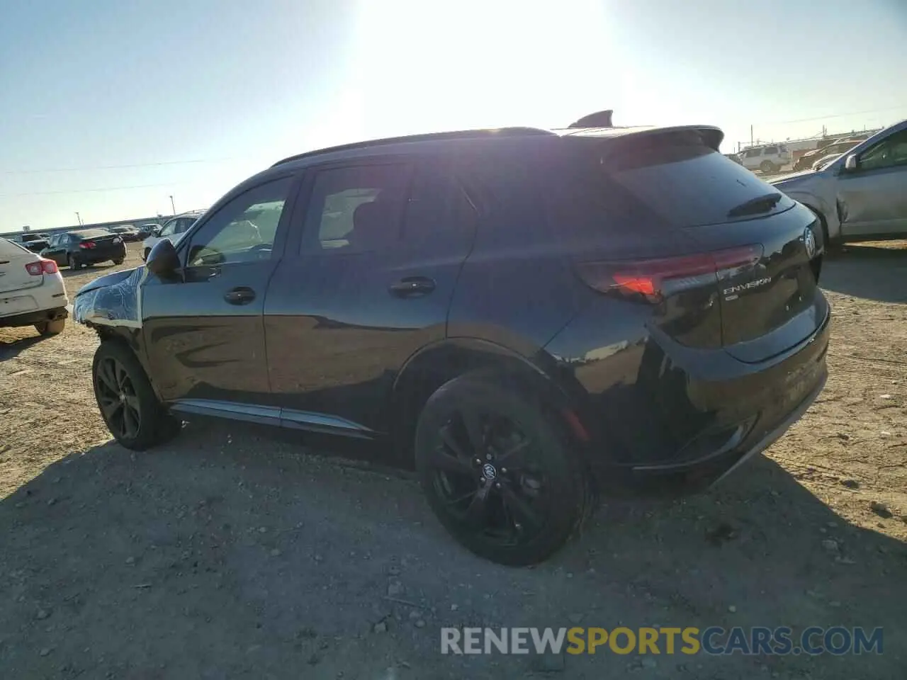 2 Фотография поврежденного автомобиля LRBFZPR41PD208680 BUICK ENVISION 2023