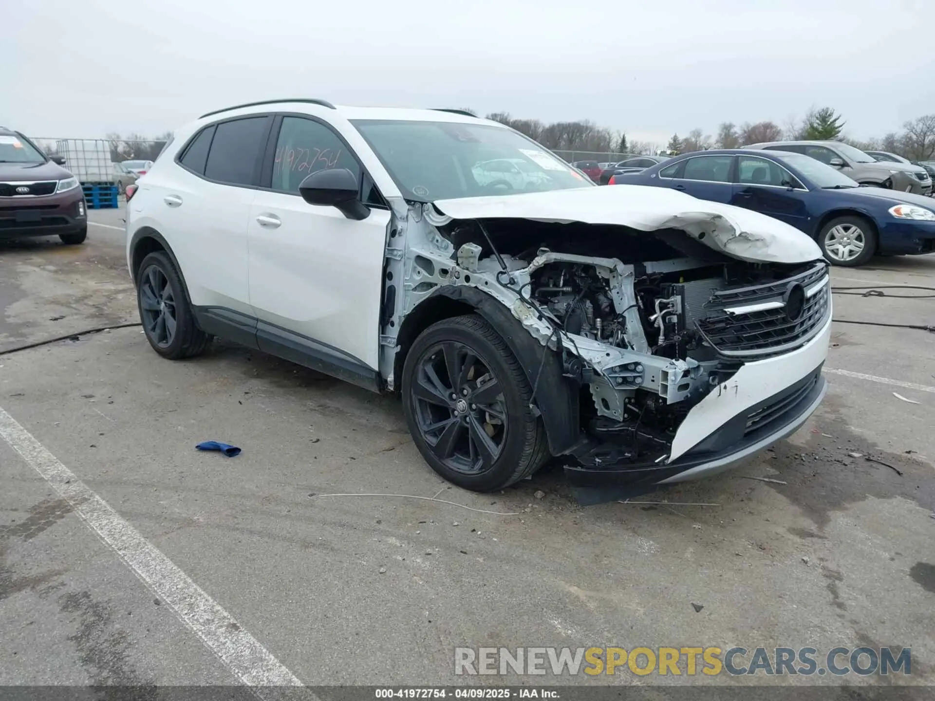 1 Photograph of a damaged car LRBFZPR44PD193561 BUICK ENVISION 2023