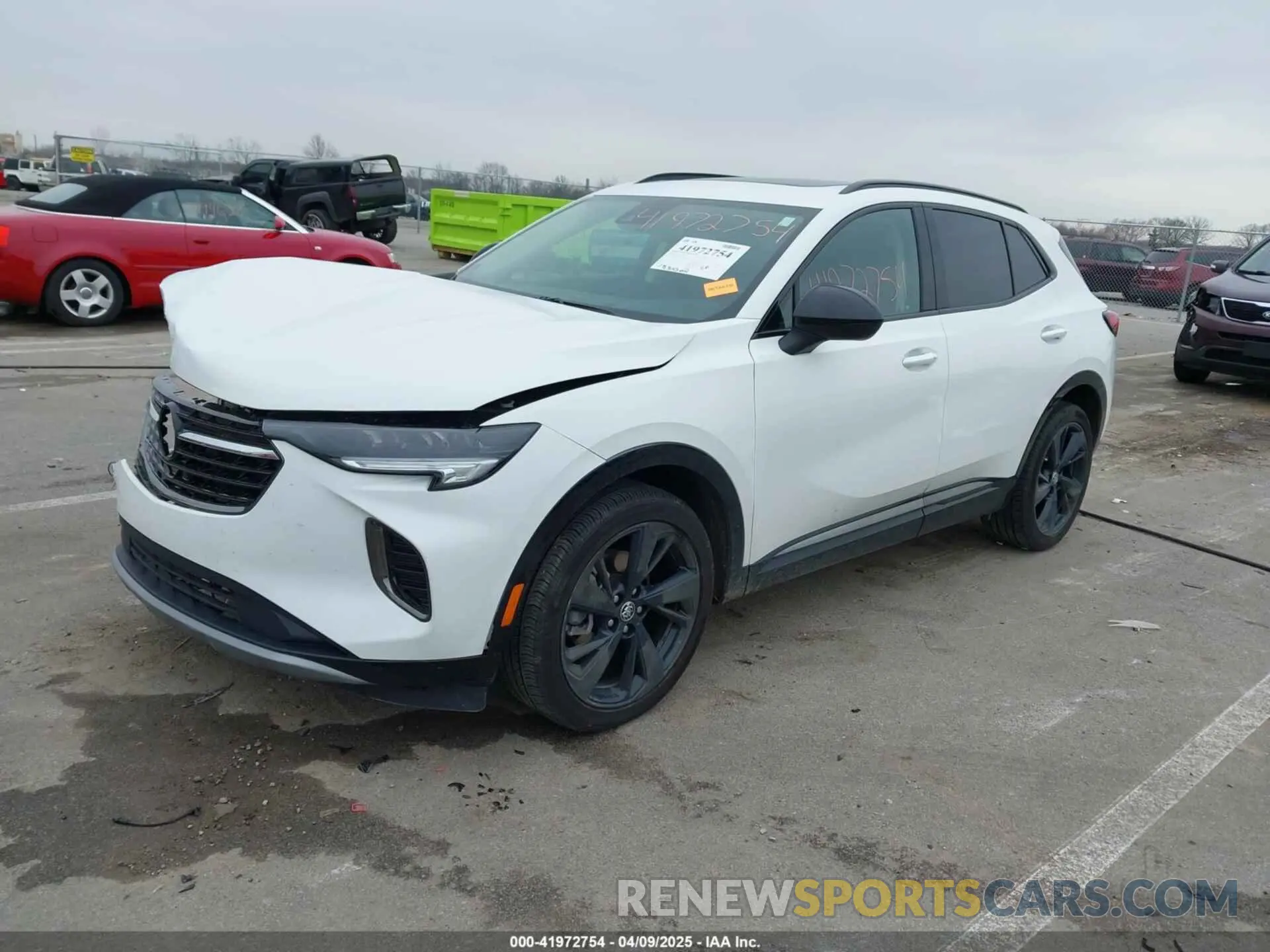 2 Photograph of a damaged car LRBFZPR44PD193561 BUICK ENVISION 2023