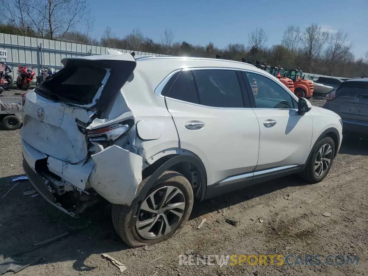 3 Photograph of a damaged car LRBFZPR46PD015070 BUICK ENVISION 2023