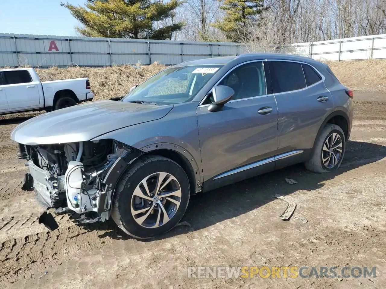 1 Фотография поврежденного автомобиля LRBFZPR46PD199118 BUICK ENVISION 2023