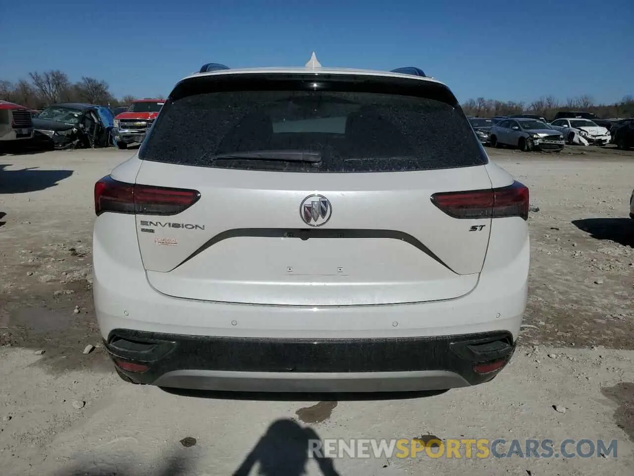 6 Фотография поврежденного автомобиля LRBFZPR46PD229363 BUICK ENVISION 2023