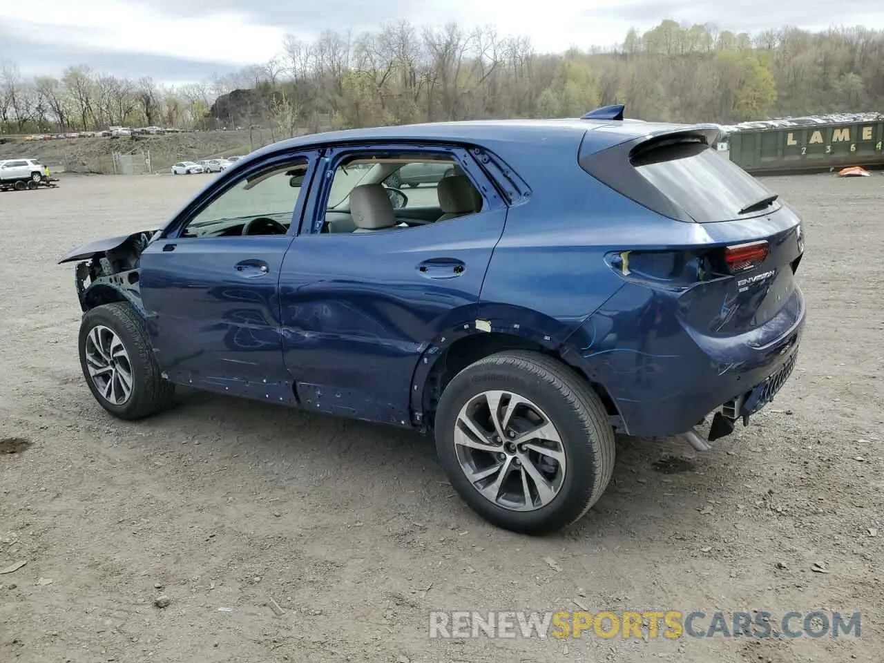 2 Фотография поврежденного автомобиля LRBFZPR47PD188502 BUICK ENVISION 2023