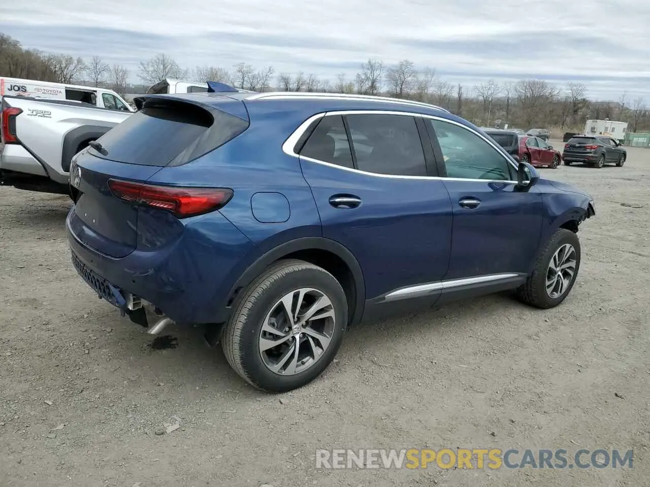 3 Фотография поврежденного автомобиля LRBFZPR47PD188502 BUICK ENVISION 2023