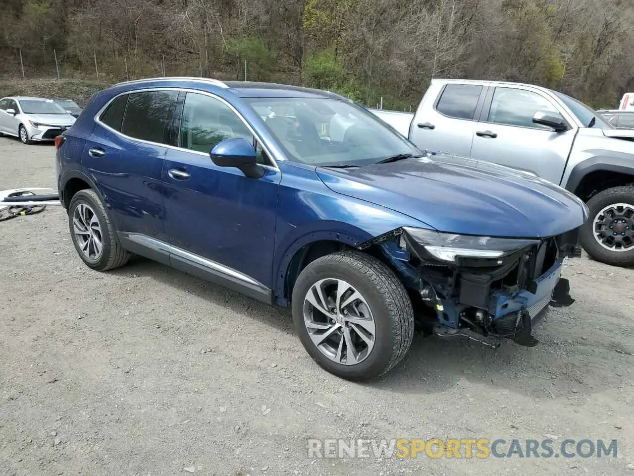 4 Фотография поврежденного автомобиля LRBFZPR47PD188502 BUICK ENVISION 2023